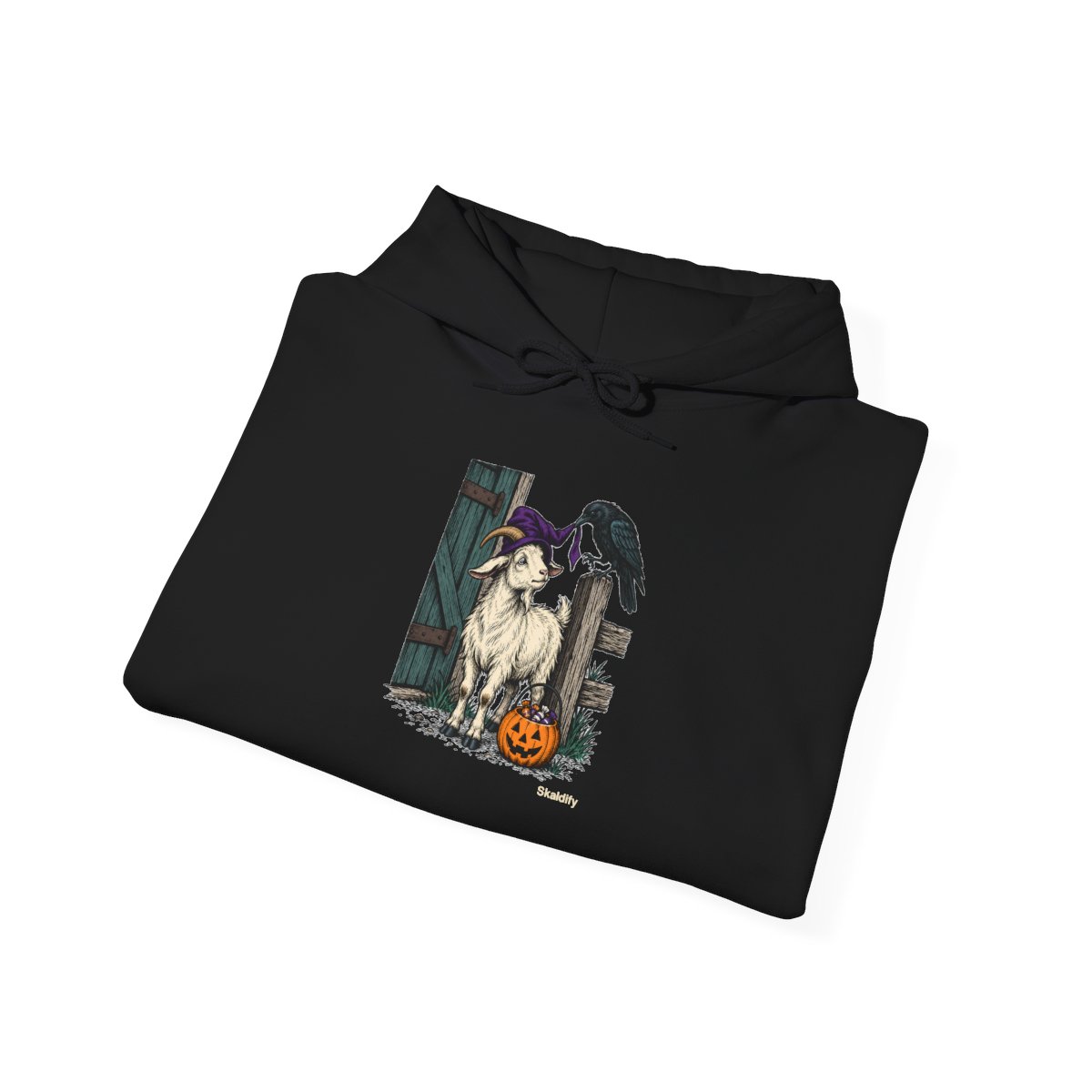Skaldify – Die Ziege mit dem Hexenhut (Hoodie) - Image 4