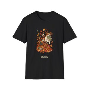 Skaldify – Hund im Laubhaufen (Shirt)