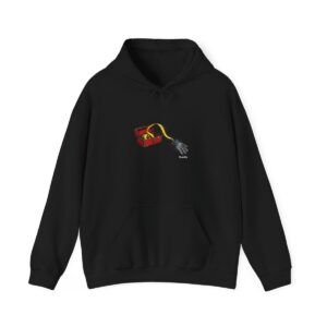 Skaldify – Maßband zieht Handschuh (Hoodie)