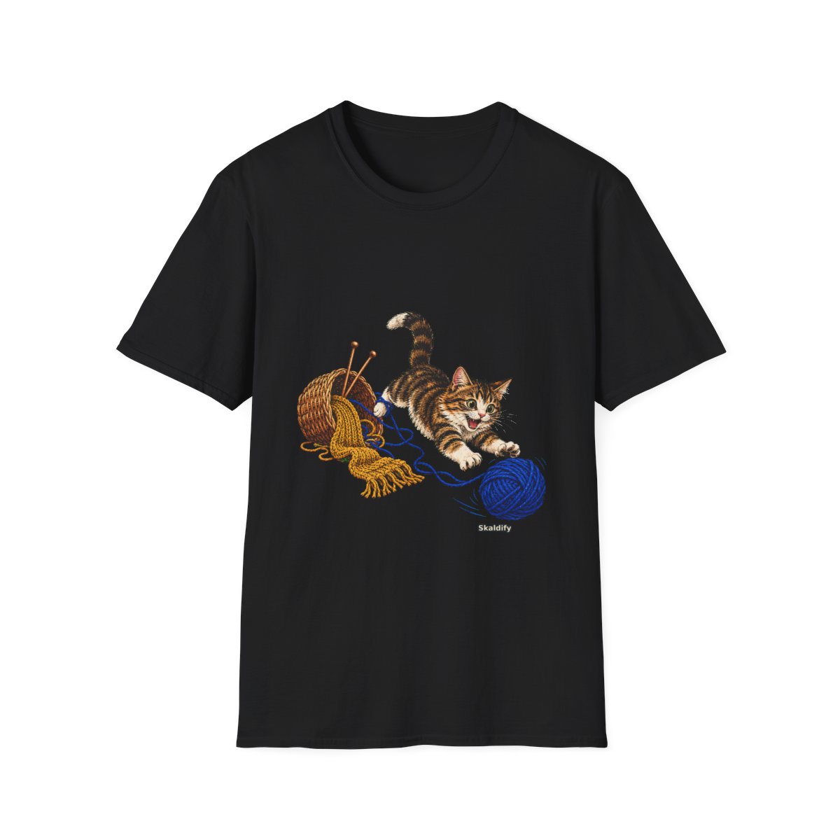 Skaldify – Katze und Garnkorb (Shirt)