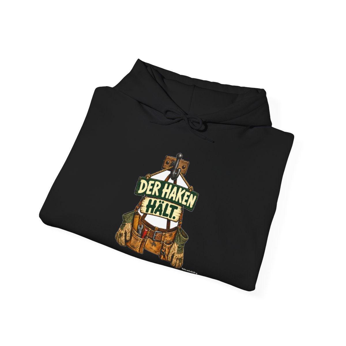 Skaldify – Der Haken hält (Hoodie) - Image 4