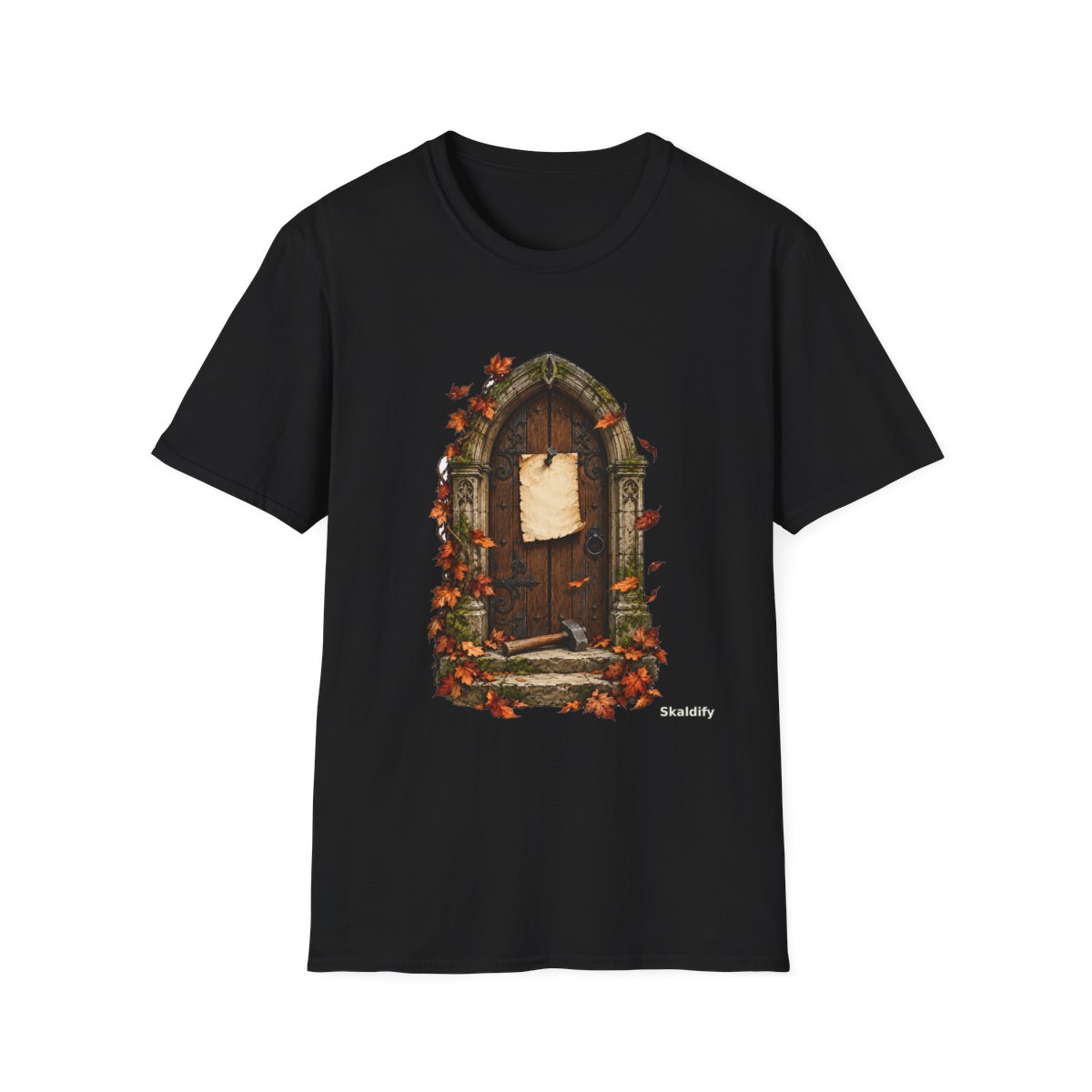 Skaldify – Kirchentür und Nagel · Reformationstag (Shirt)