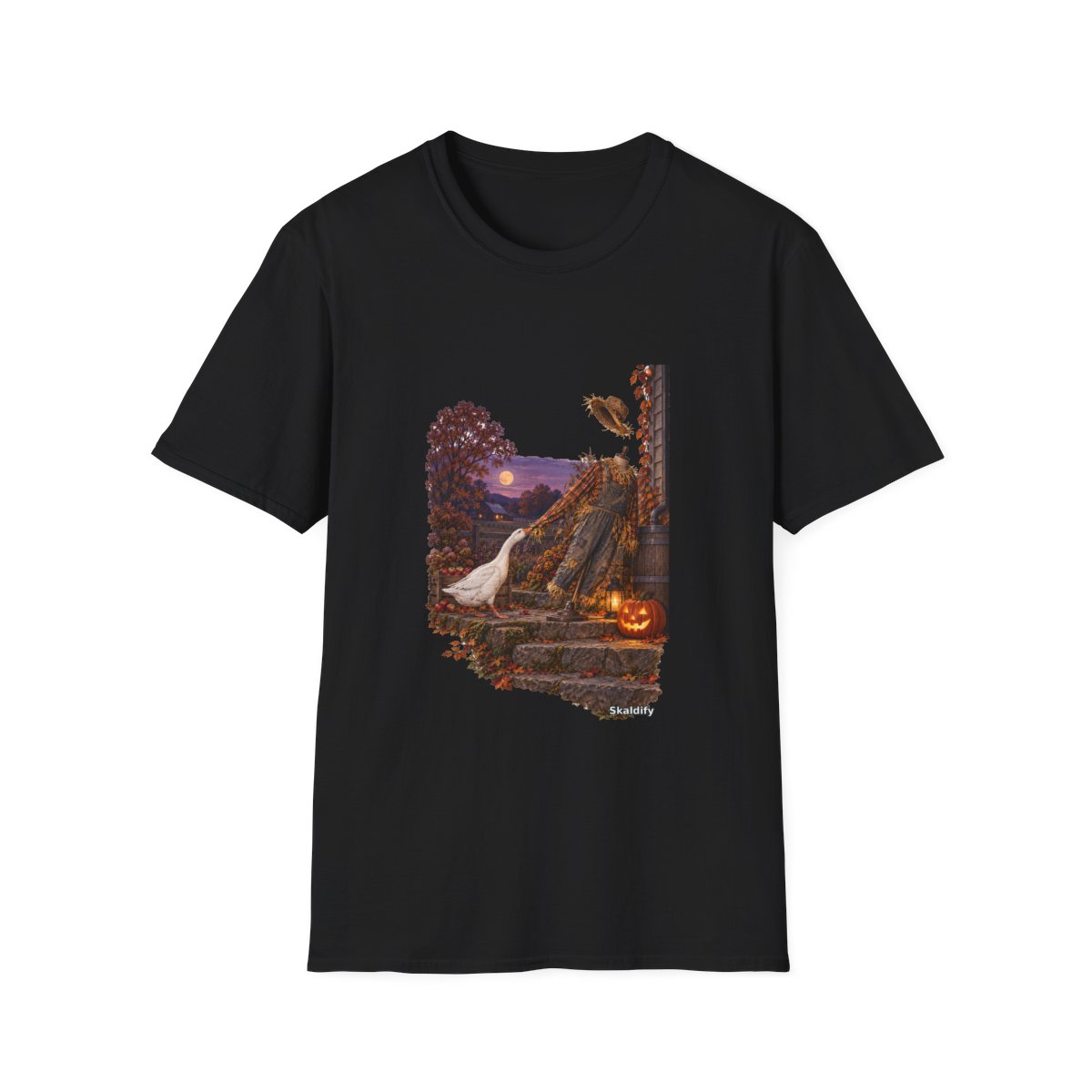 Skaldify – Gans und Scheuche · Halloween (Shirt)