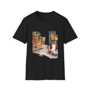 Skaldify – Katze, Socke und Holzzug (Shirt)