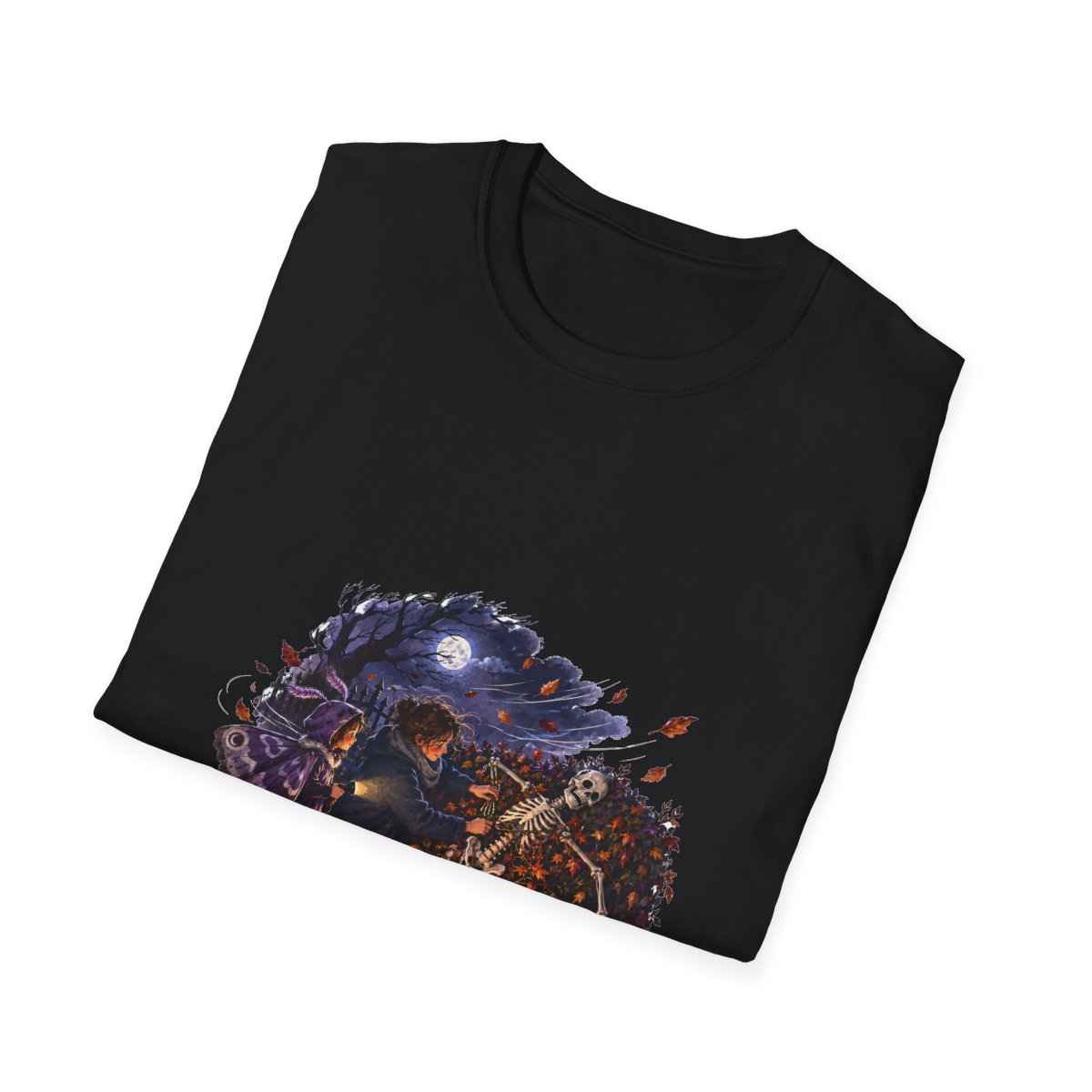 Skaldify – Skelett in der Hecke · Halloween (Shirt) - Image 3