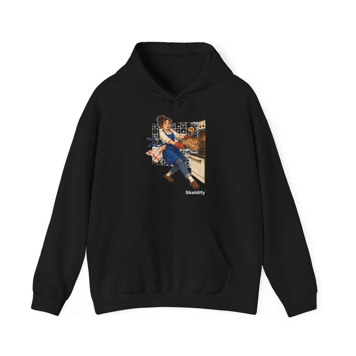 Skaldify – Backblech auf Fangfahrt (Hoodie)