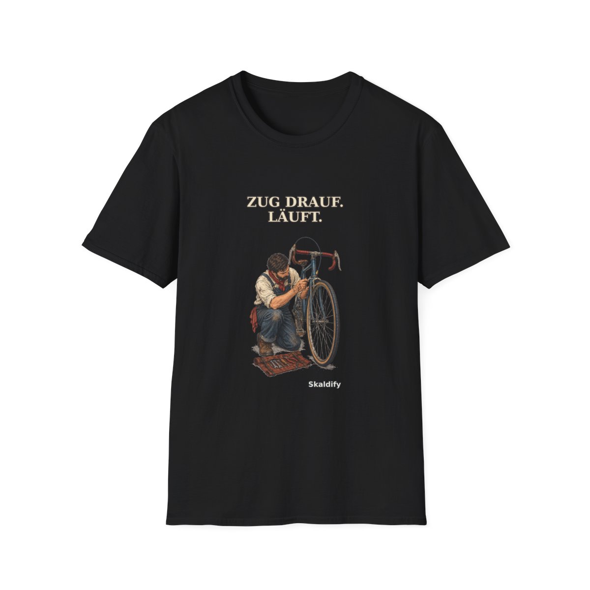 Skaldify – Zug drauf. Läuft. (Shirt)