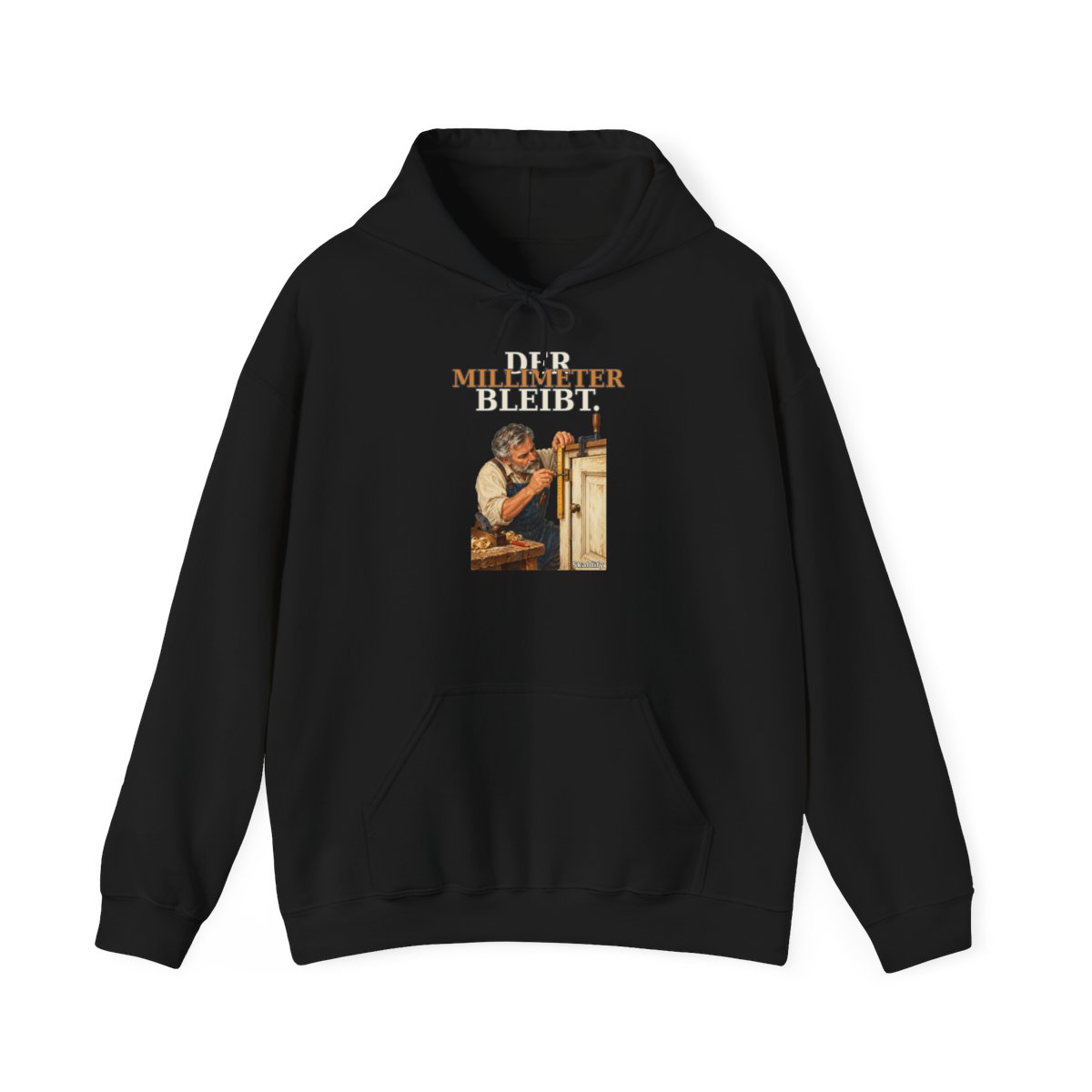 Skaldify – DER MILLIMETER BLEIBT. (Hoodie)