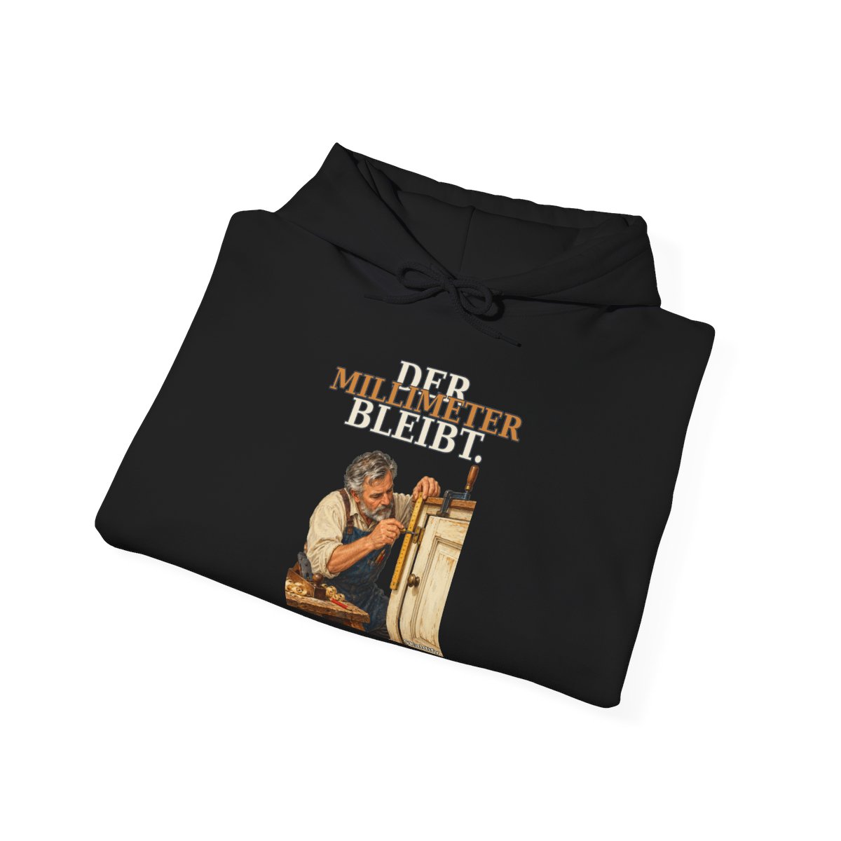 Skaldify – DER MILLIMETER BLEIBT. (Hoodie) - Image 3