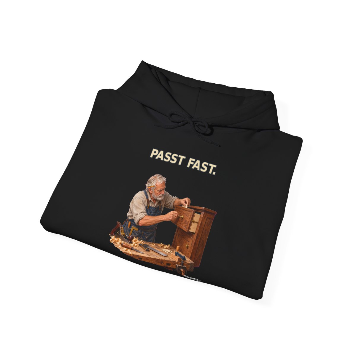 Skaldify – PASST FAST. (Hoodie) - Image 3