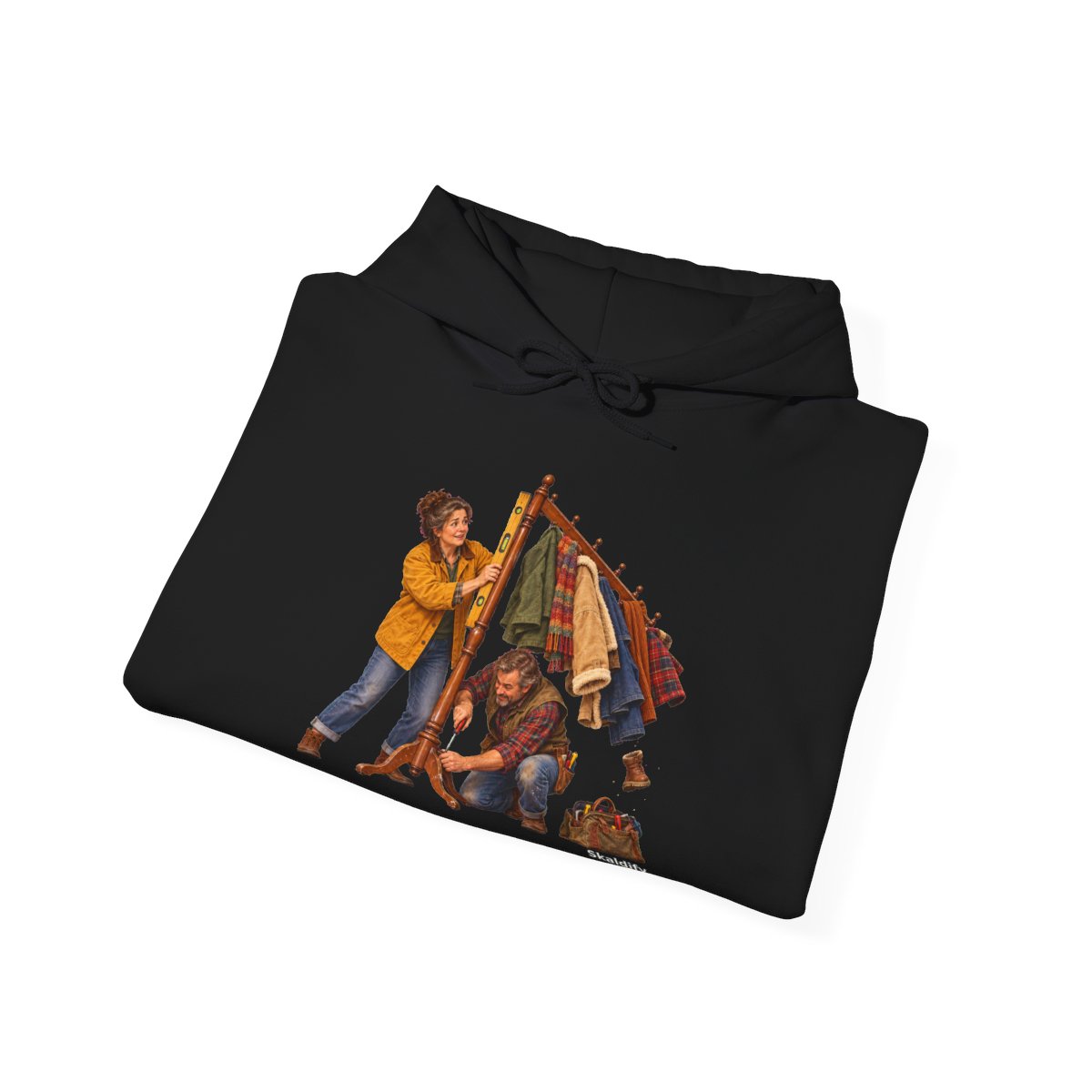 Skaldify – Schiefer Kleiderständer (Hoodie) - Image 3