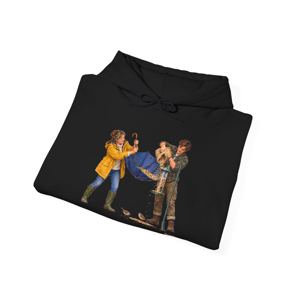 Skaldify – Saatfang im Regen (Hoodie) - Image 3