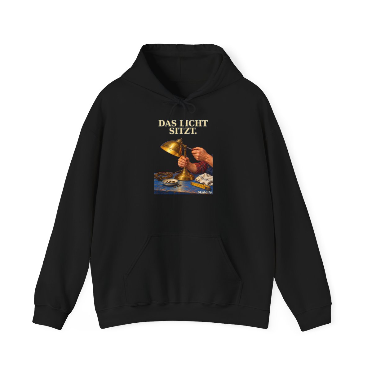 Skaldify – DAS LICHT SITZT. (Hoodie)