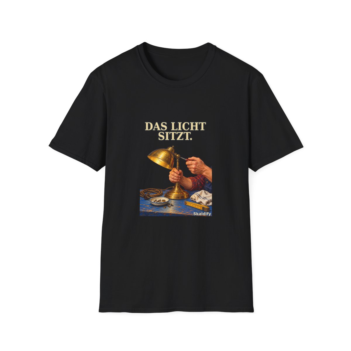 Skaldify – DAS LICHT SITZT. (Shirt)