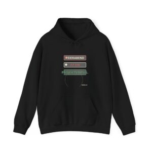 Skaldify – Feierabend ist ein Projektstatus. (Hoodie)