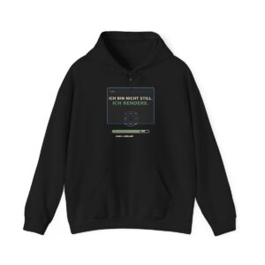 Skaldify – I am not quiet. I am rendering. (Hoodie)