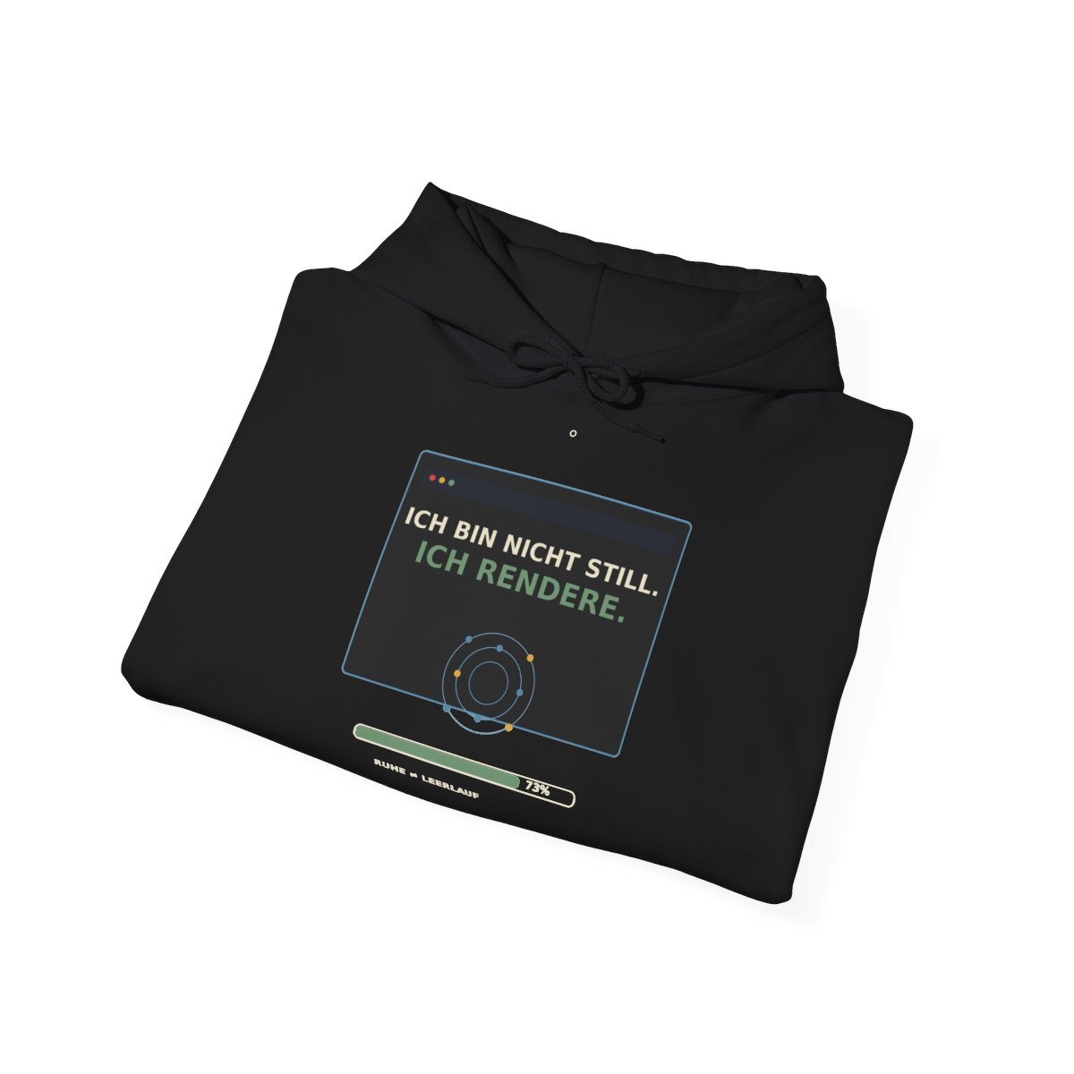 Skaldify – I am not quiet. I am rendering. (Hoodie) - Image 4