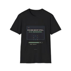 Skaldify – I am not quiet. I am rendering. (Shirt)