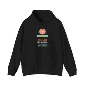 Skaldify – Fehler gefunden. Charakter behalten. (Hoodie)