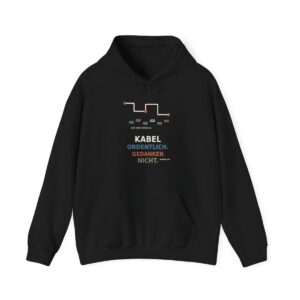 Skaldify – Kabel ordentlich. Gedanken nicht. (Hoodie)