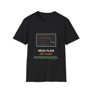 Skaldify – Mein Plan hat einen Notausgang. (Shirt)