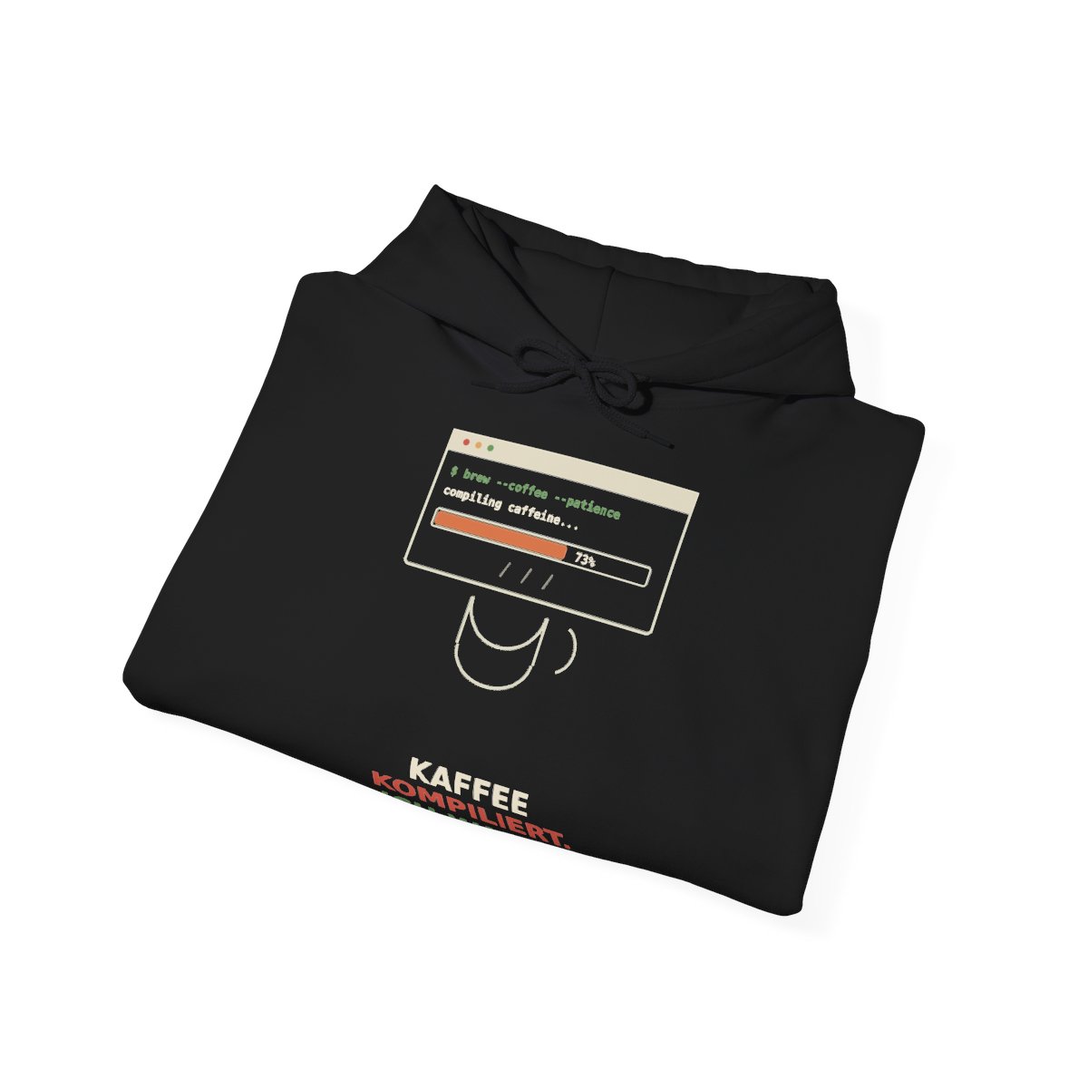 Skaldify – Coffee is compiling. I am waiting. (Hoodie) - Image 4