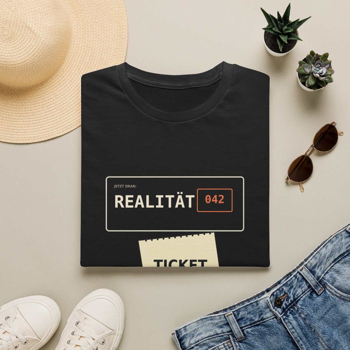 Skaldify – Reality took a ticket. (Shirt) - Image 2