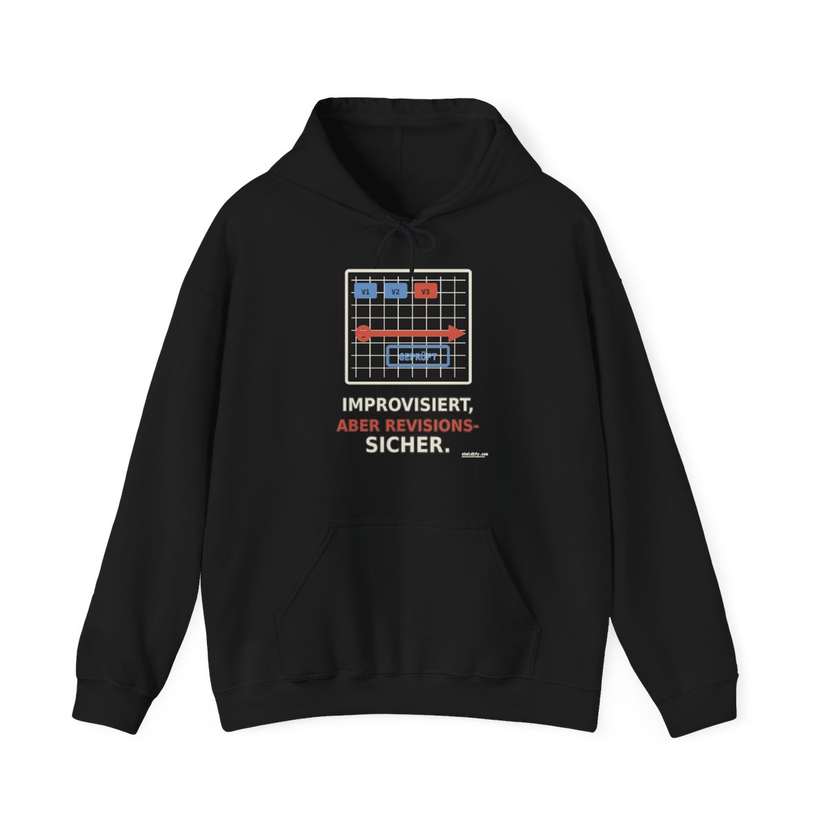 Skaldify – Improvisiert, aber revisionssicher. (Hoodie)
