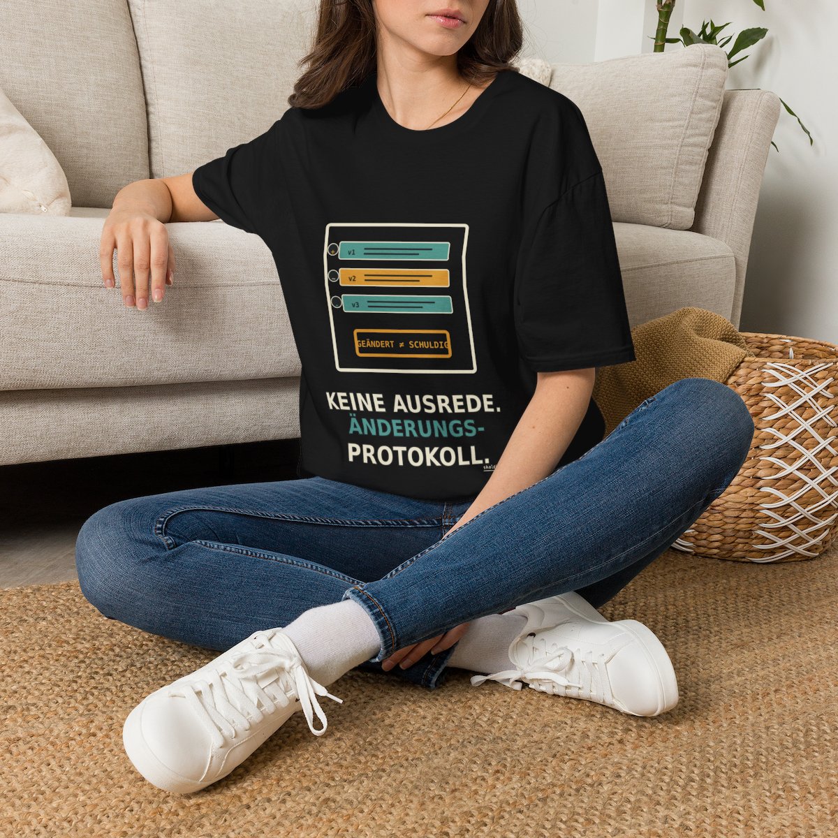 Keine Ausrede. Änderungsprotokoll. — Shirt - Image 3