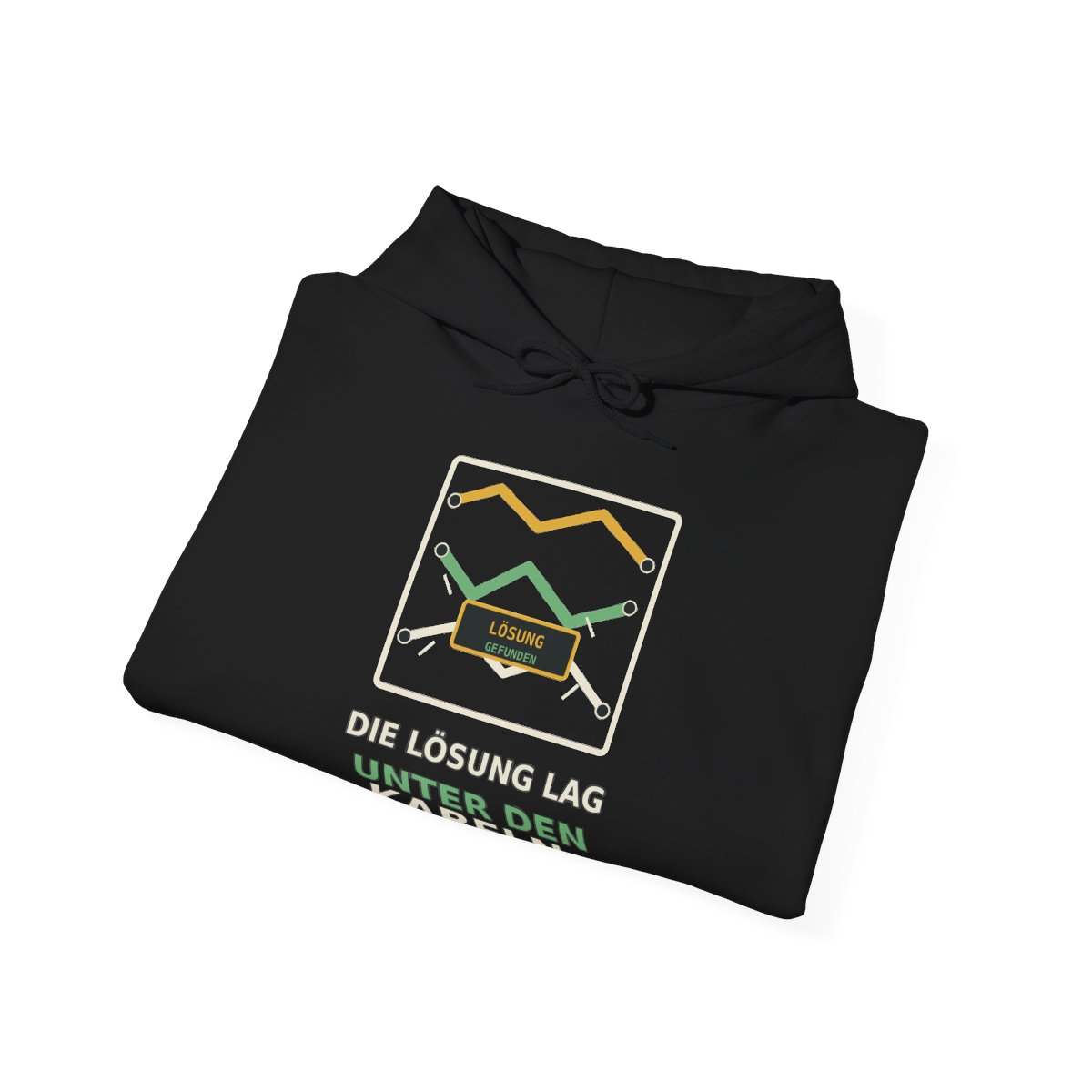 Die Lösung lag unter den Kabeln. — Hoodie - Image 2