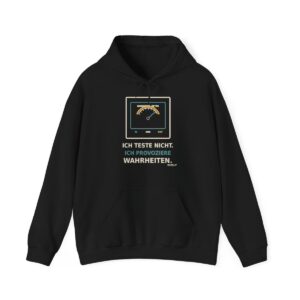 Skaldify – Ich teste nicht. Ich provoziere Wahrheiten. (Hoodie)