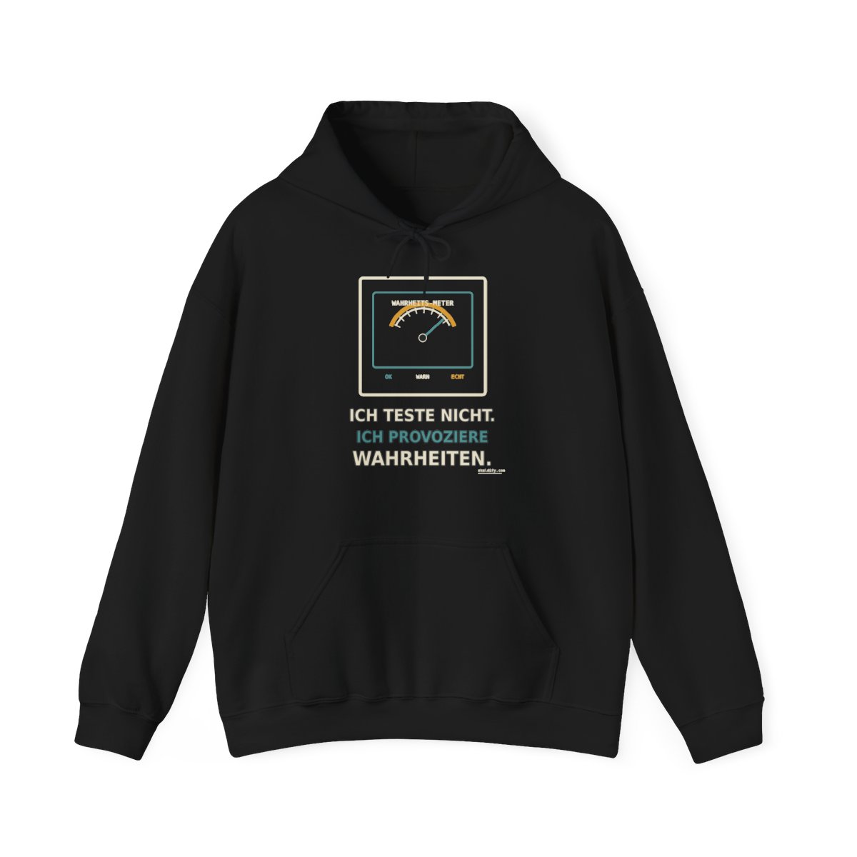 Skaldify – Ich teste nicht. Ich provoziere Wahrheiten. (Hoodie)