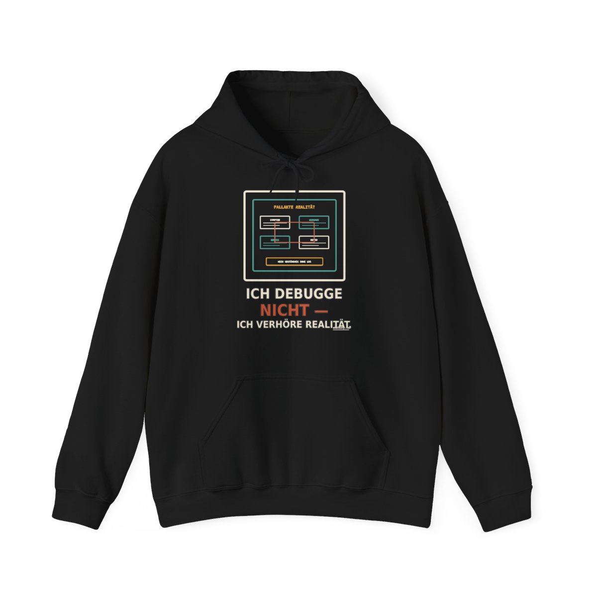 Skaldify – Ich debugge nicht — ich verhöre Realität (Hoodie)