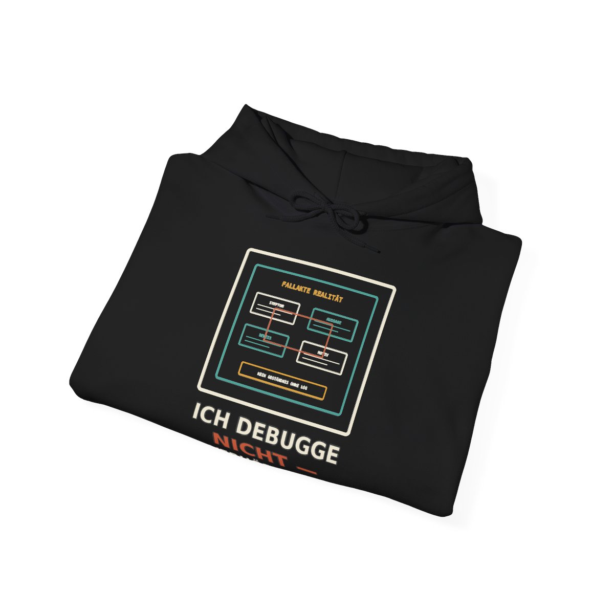 Skaldify – Ich debugge nicht — ich verhöre Realität (Hoodie) - Image 4