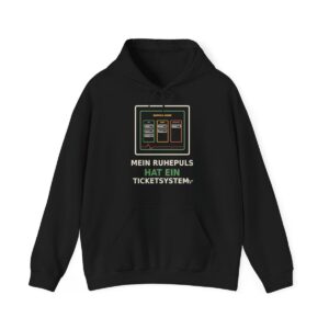 Skaldify – Mein Ruhepuls hat ein Ticketsystem (Hoodie)