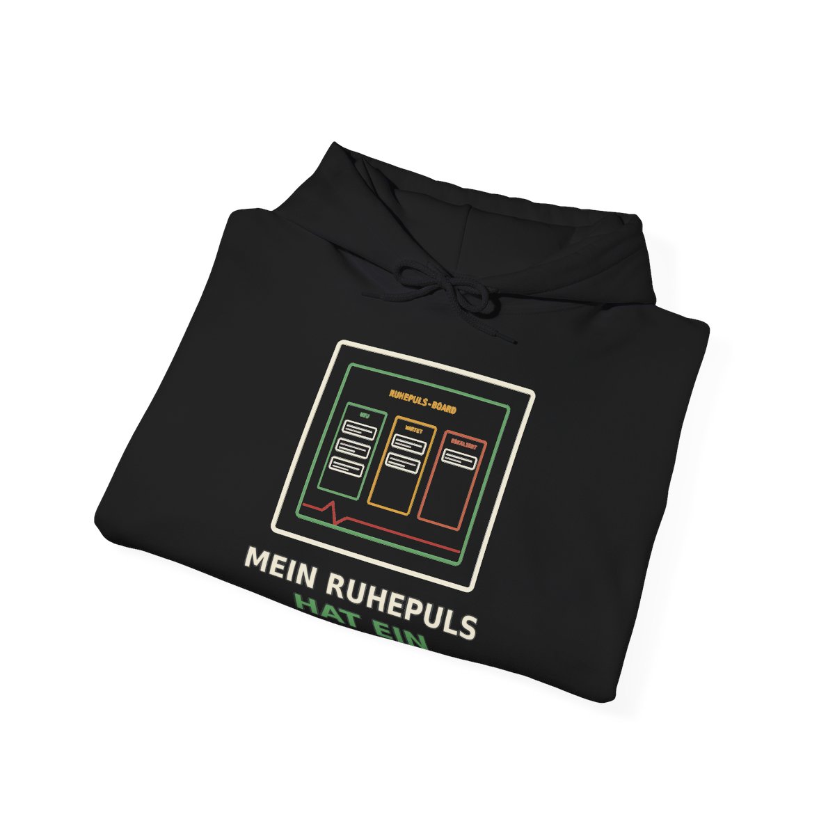 Skaldify – Mein Ruhepuls hat ein Ticketsystem (Hoodie) - Image 4