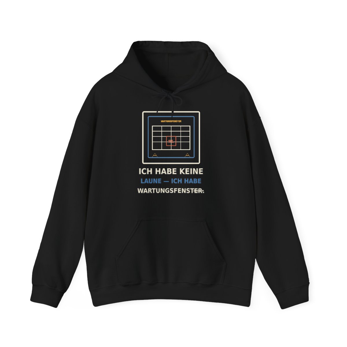 Skaldify – Ich habe keine Laune — ich habe Wartungsfenster (Hoodie)