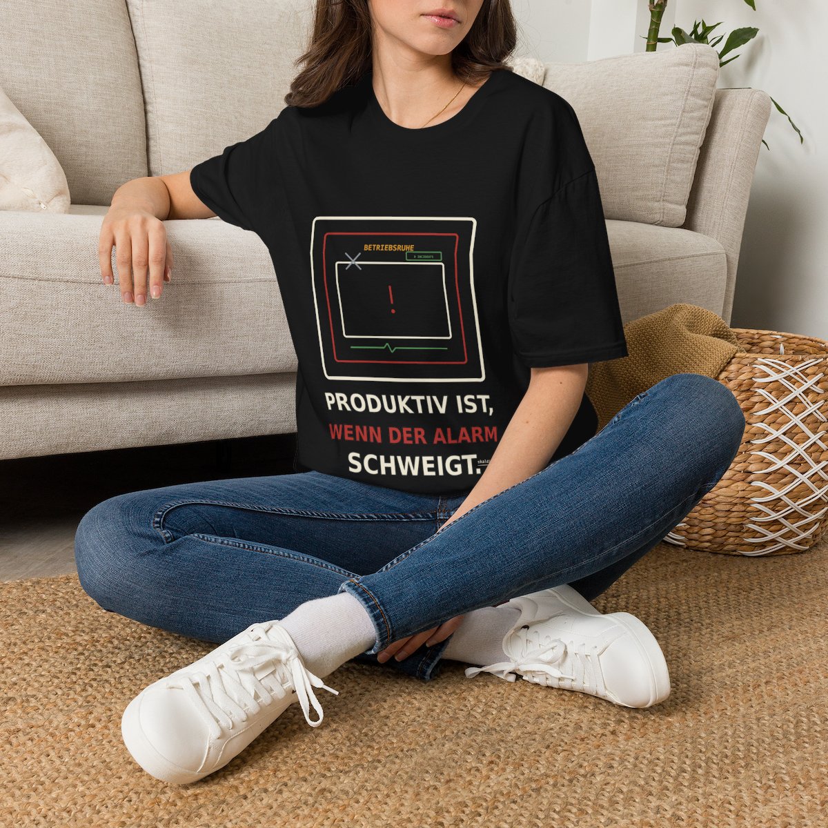 Skaldify – Produktiv ist, wenn der Alarm schweigt (Shirt) - Image 3
