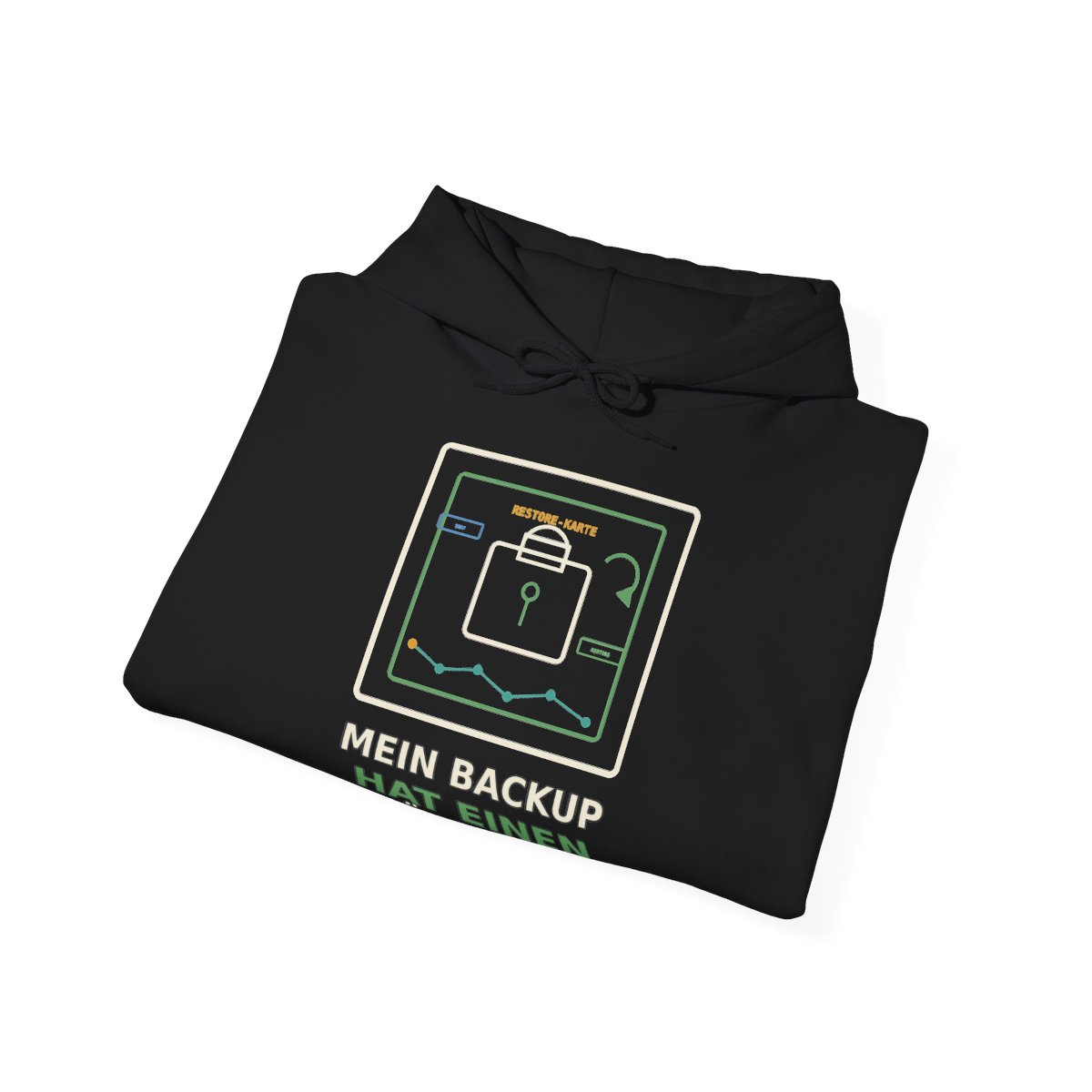 Skaldify – Mein Backup hat einen Rückweg (Hoodie) - Image 4