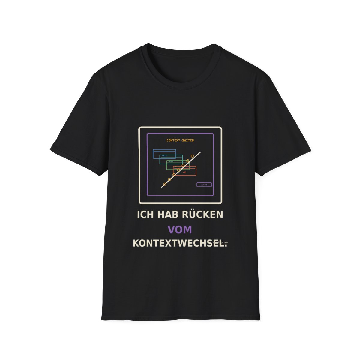 Skaldify – Ich hab Rücken vom Kontextwechsel (Shirt)