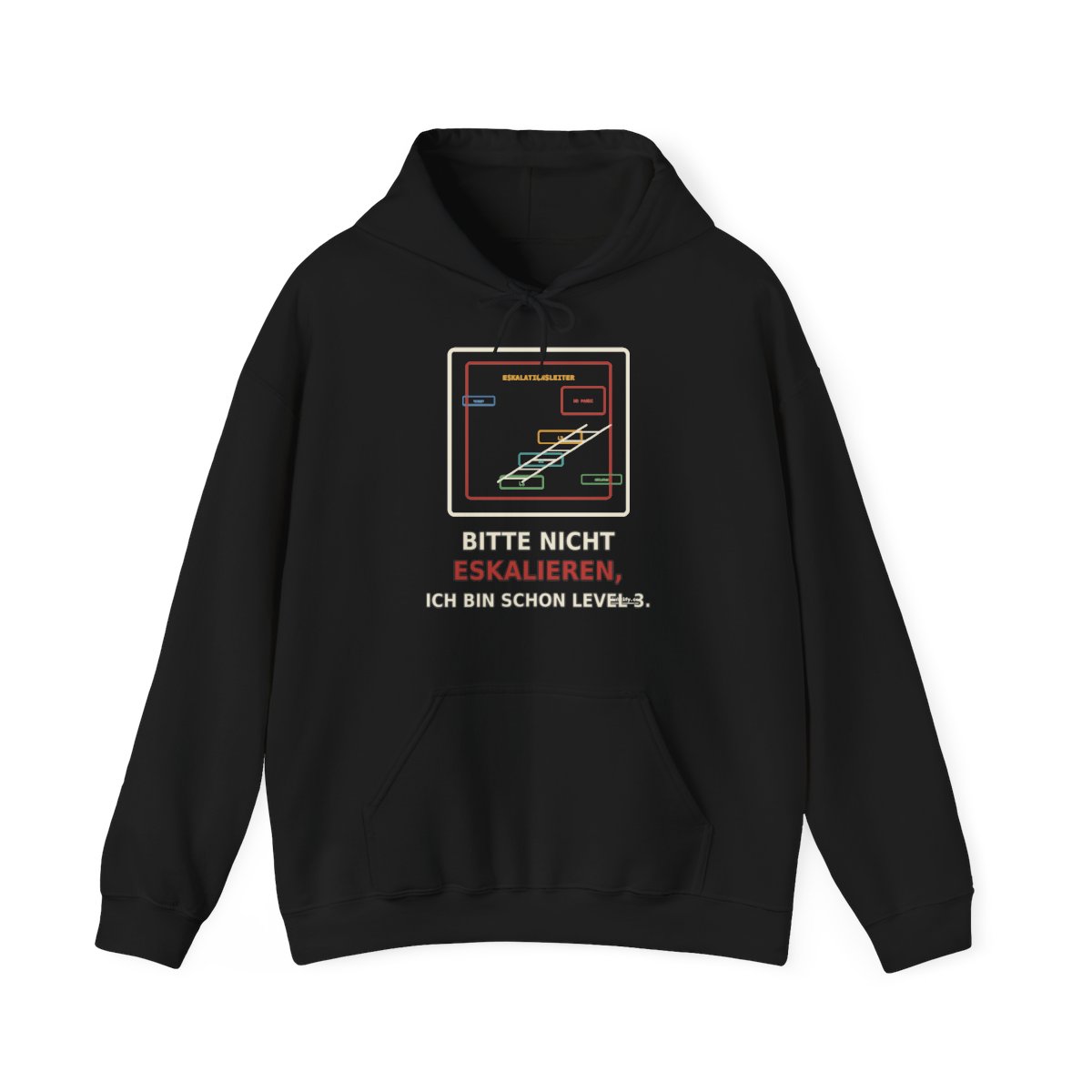 Skaldify – Bitte nicht eskalieren, ich bin schon Level 3 (Hoodie)