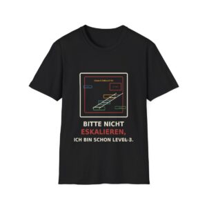 Skaldify – Bitte nicht eskalieren, ich bin schon Level 3 (Shirt)