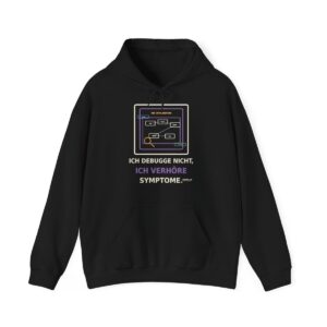 Skaldify – Ich debugge nicht, ich verhöre Symptome (Hoodie)