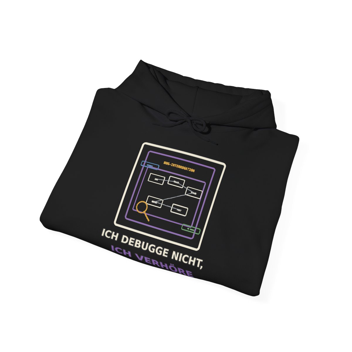 Skaldify – Ich debugge nicht, ich verhöre Symptome (Hoodie) - Image 4
