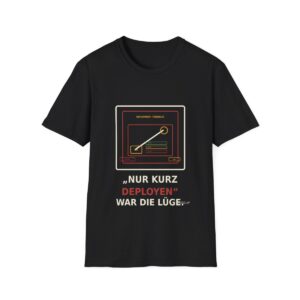 Skaldify – „Nur kurz deployen“ war die Lüge (Shirt)