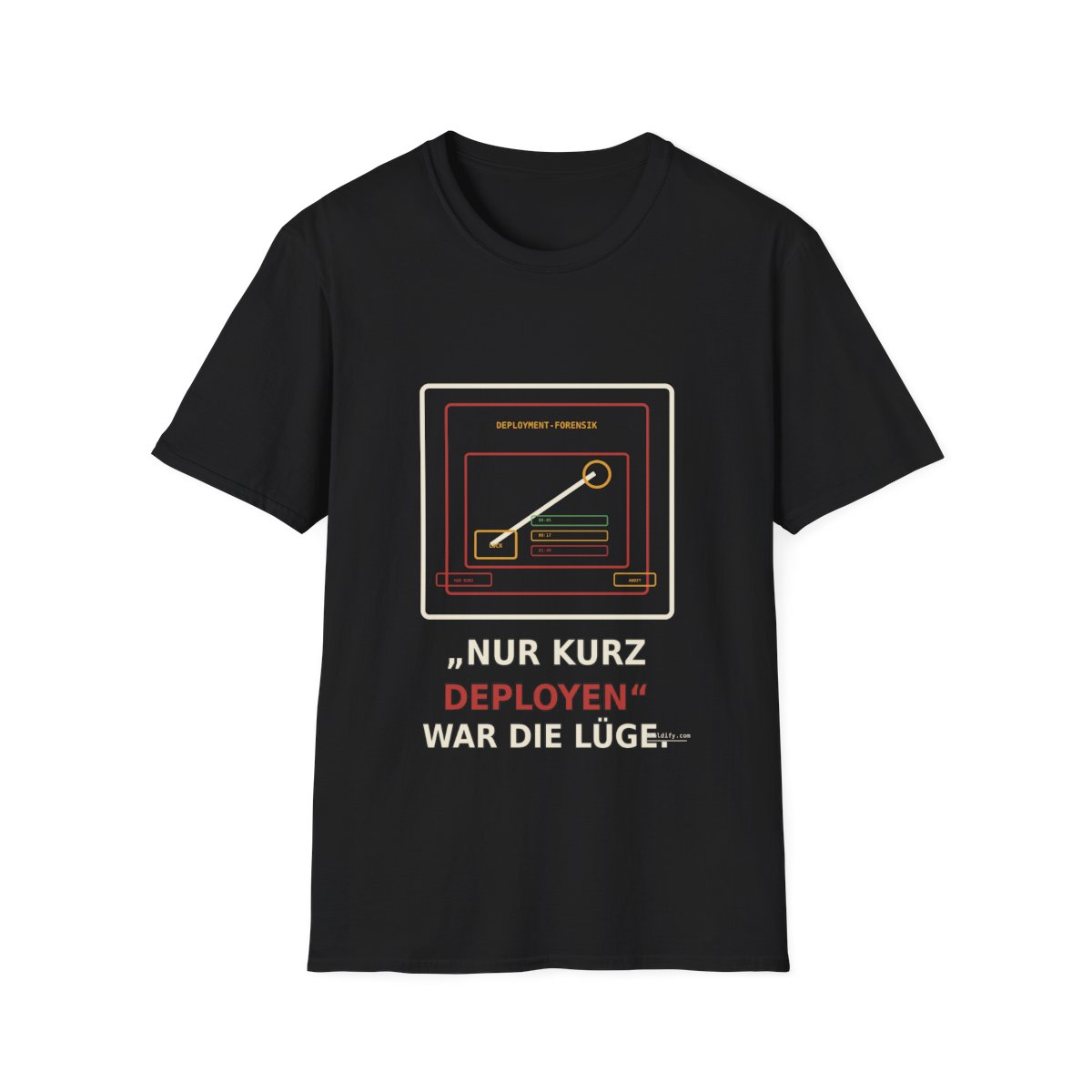 Skaldify – „Nur kurz deployen“ war die Lüge (Shirt)