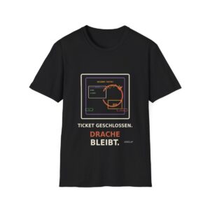 Skaldify – Ticket geschlossen. Drache bleibt (Shirt)