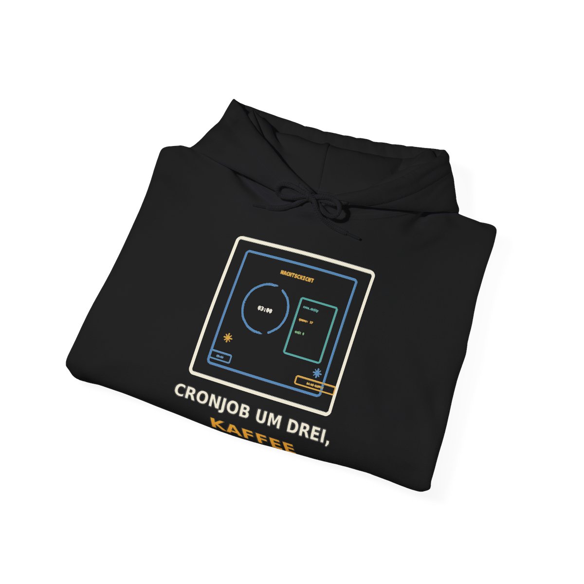 Skaldify – Cronjob um drei, Kaffee um vier (Hoodie) - Image 4