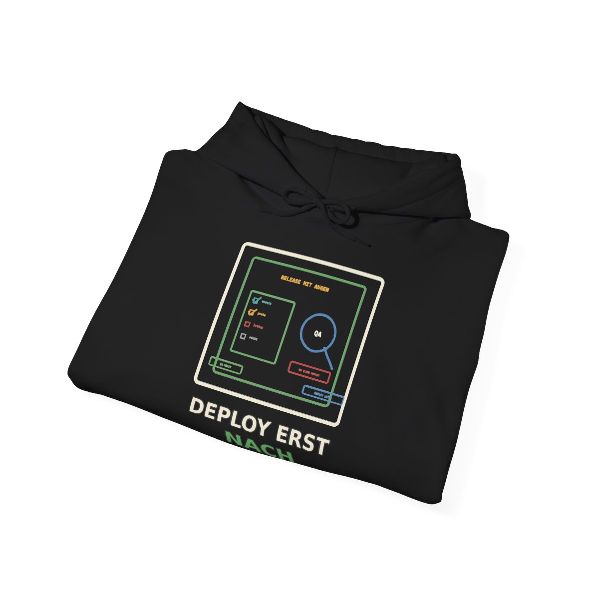 Skaldify – Deploy erst nach Sichtprüfung (Hoodie) - Image 4