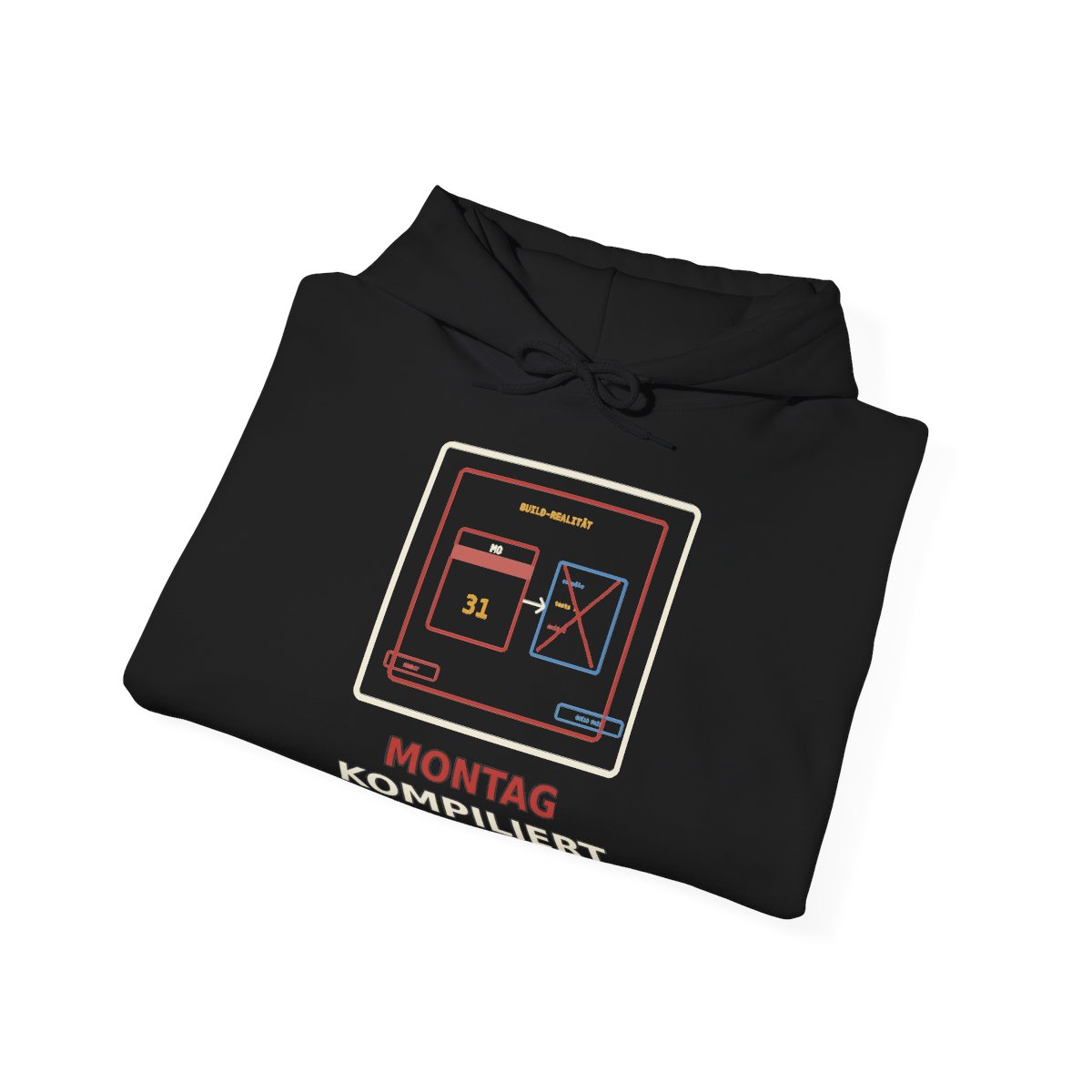 Skaldify – Montag kompiliert nicht (Hoodie) - Image 4